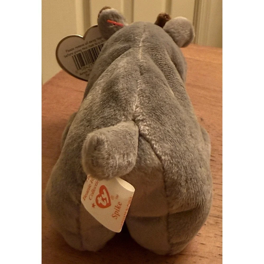 Spike Rhino Ty The Beanie Babies‎ Collection DOB August 13, 1996 Retired NWT